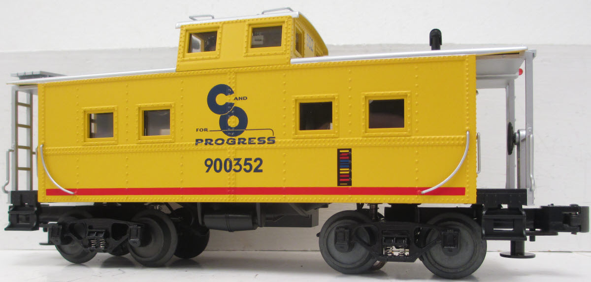MTH 20-91057 O Gauge Chesapeake & Ohio Caboose #900352 EX/Box