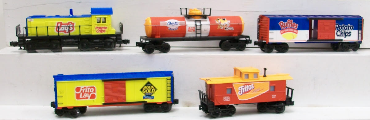 K-Line TE5000 Frito Lay Snack Express O Gauge Diesel Freight Train Set NIB