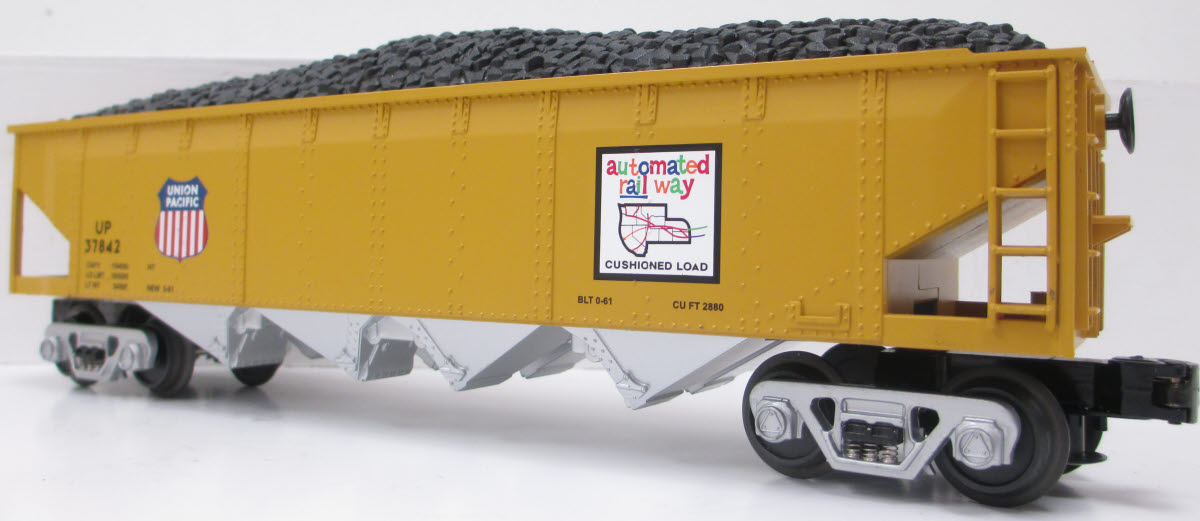 MTH 30-75147 O Gauge Union Pacific Hopper Car w/ Coal Load #37842 LN/Box
