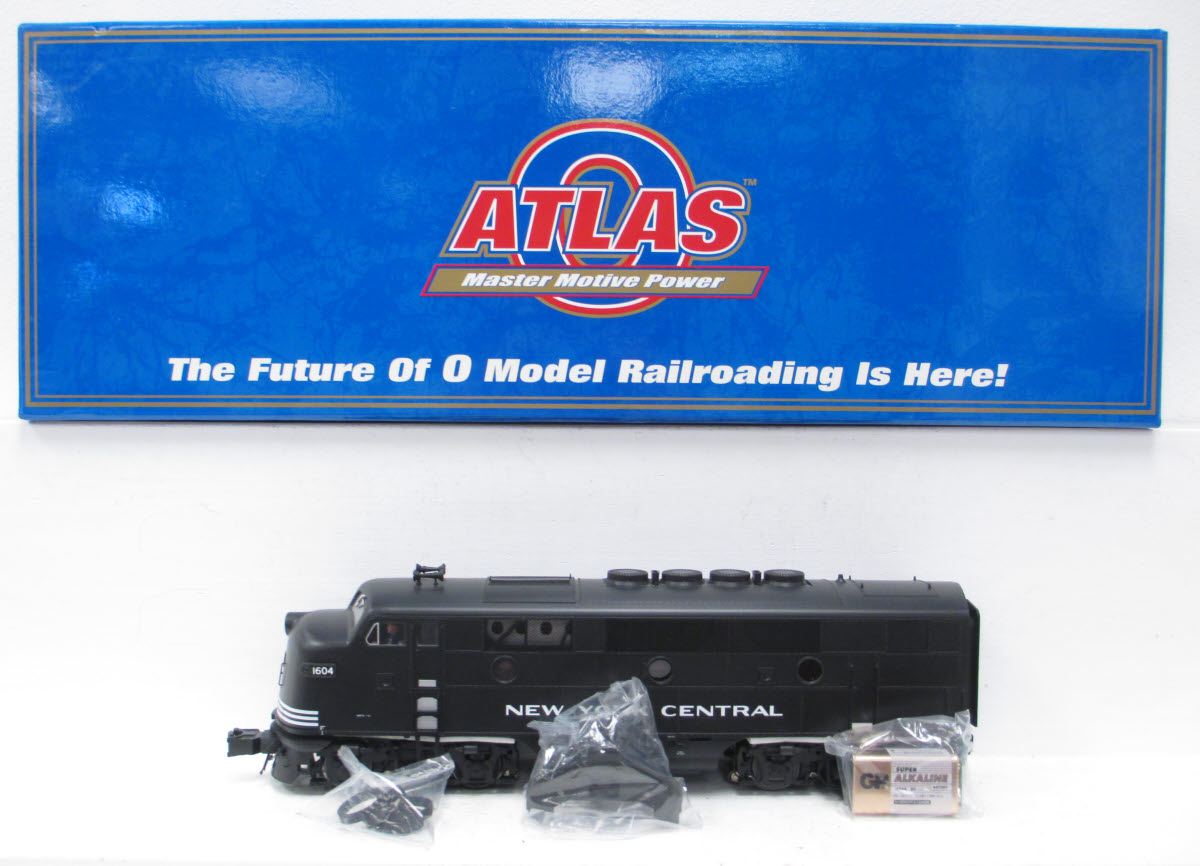Atlas 1604-1 O NYC F-2/F-3 Ph.1 Diesel Locomotive w/TMCC #1604 - 3-Rail LN/Box