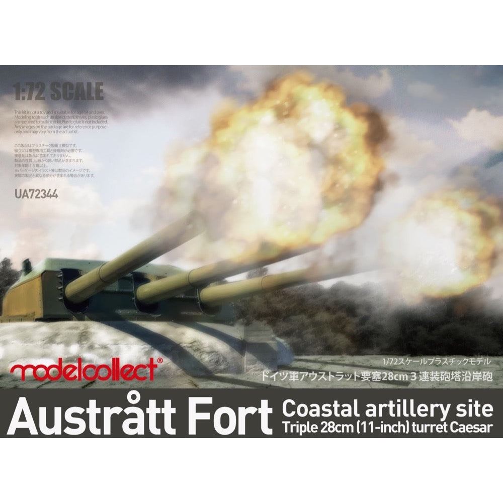 ModelCollect 72344 1:72 Austratt Fort Coastal Artillery Site