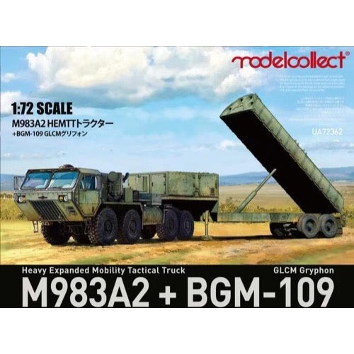 ModelCollect 72362 1:72 HEMTT M983A2+BGM-109 GLCM GryphonP Plastic Model Kit