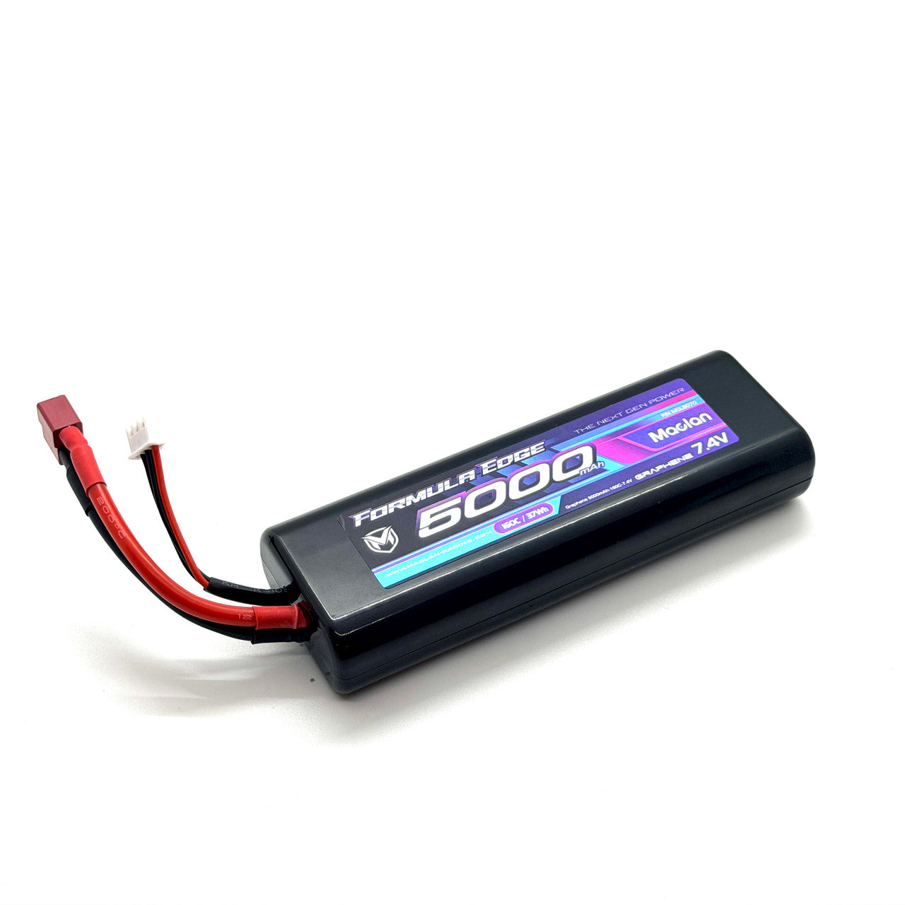 Maclan Racing MCL6070 7.4V 5000mAh TCS Stick Battery with T-Style Connector