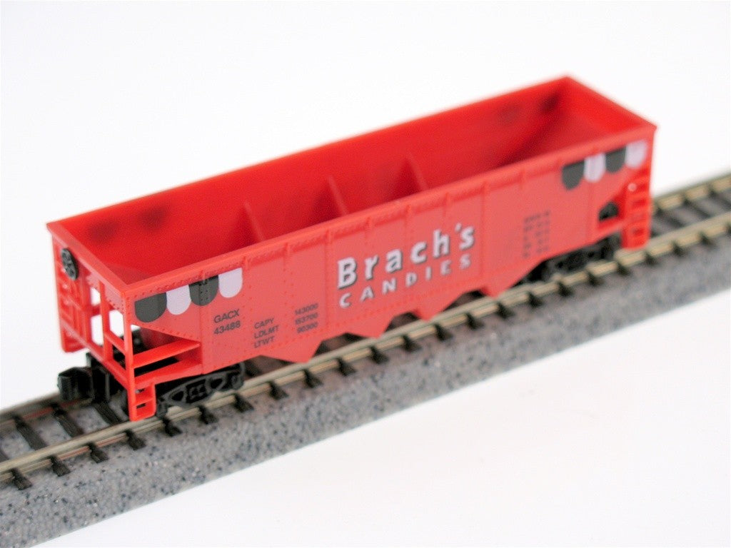 Model Power 83225 N Brach's 4-Bay Hopper Car