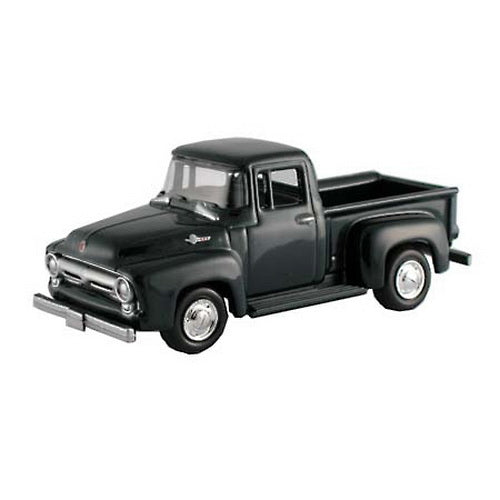 Model Power 19230 HO Minis Black 1956 Ford F-100 Pick-Up Truck