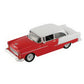 Model Power 19237 1:87 HO Minis Red/White 1955 Chevy Bel Air Coupe