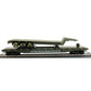 Model Power 98652 HO-Scale 51'Flat Car w/Low Boy Transporter Military Vehicles