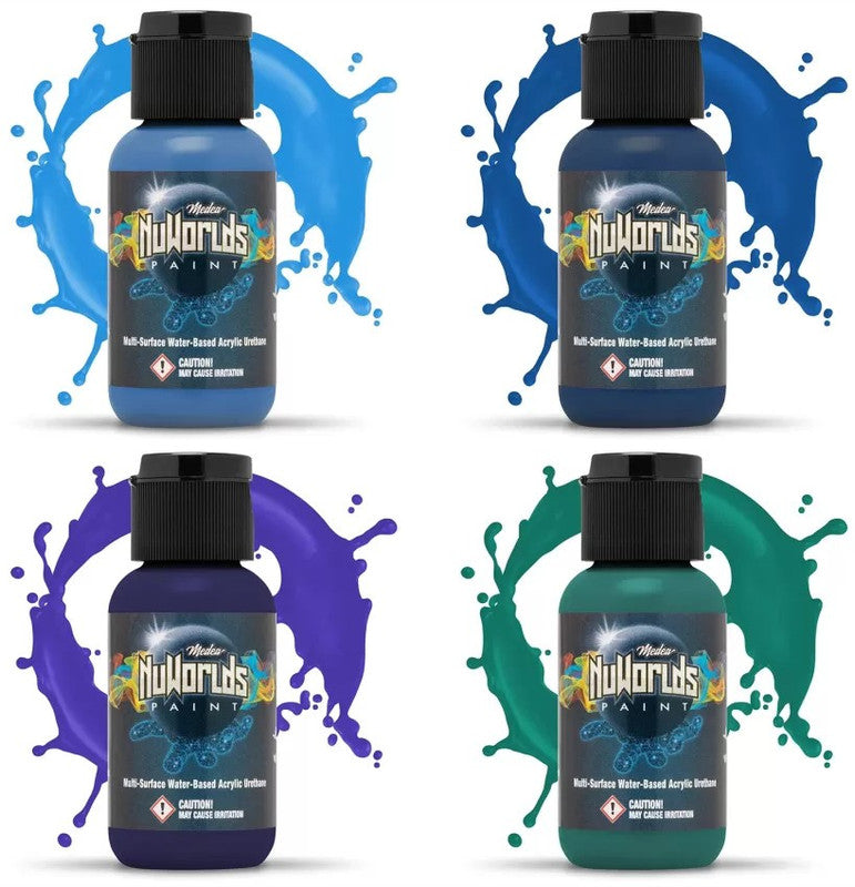Iwata MNW41 Cool Impenetrable Medea NuWorlds Paint (Set of 4)