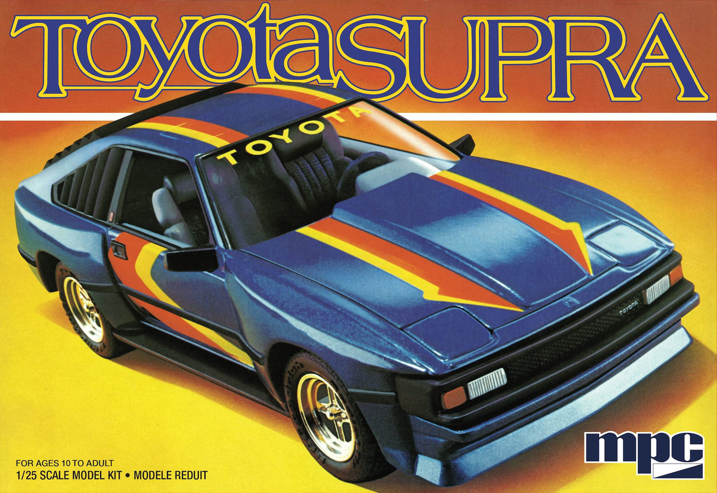 MPC 891 1:25 1983 Toyota Celica Supra Plastic Model Kit