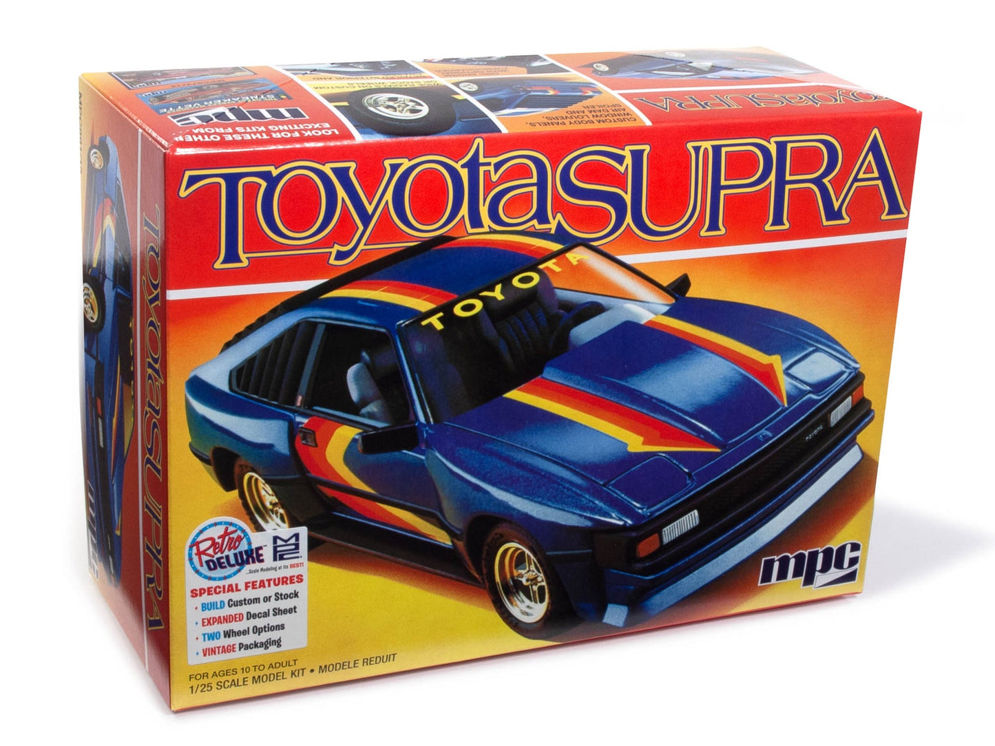 MPC 891 1:25 1983 Toyota Celica Supra Plastic Model Kit
