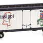 Micro-Trains 02100401 N Mississippi State 40' Standard Plug Door Boxcar #1817