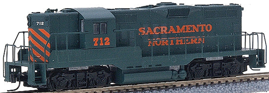 Micro-Trains 98201100 Z SN EMD GP9 Powered Diesel Locomotive #712
