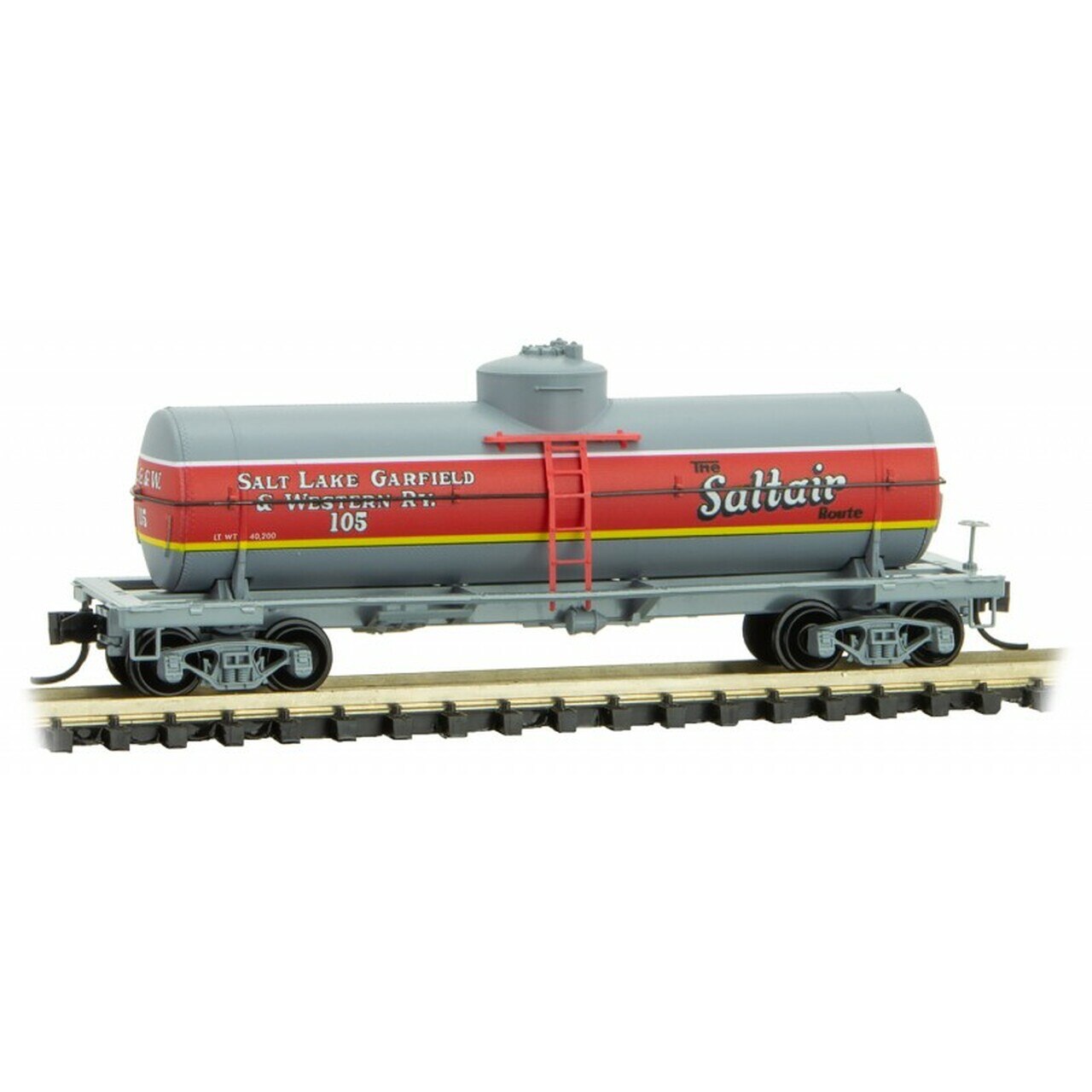 Micro-Trains 06500046 N SLGW Saltair 39' Single Dome Tank Car #105