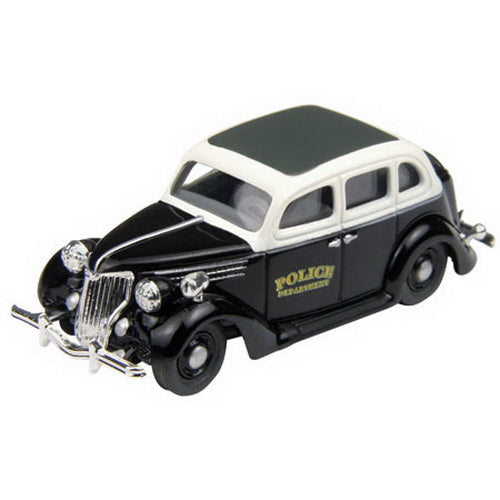 Classic Metal Works 30205 HO Mini Metals Police Dept. 1936 Ford ForDor Sedan Car
