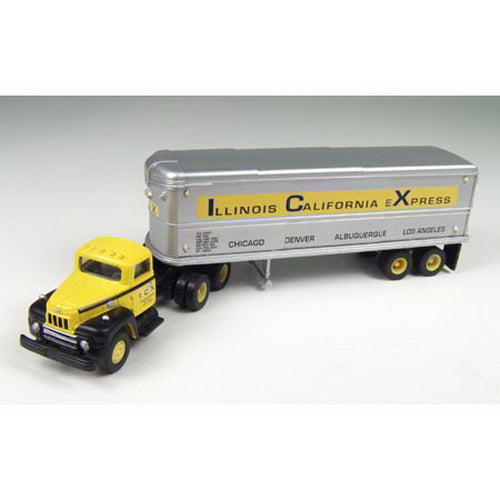 Classic Metal Works 31115 HO Mini Metals ICX IH R-190 Tractor/Trailer Set