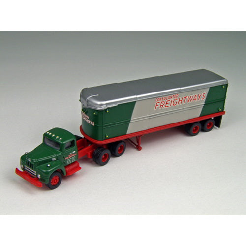 Classic Metal Works 31135 HO Mini Metals CF IH R-190 Semi-Tractor/Trailer Set