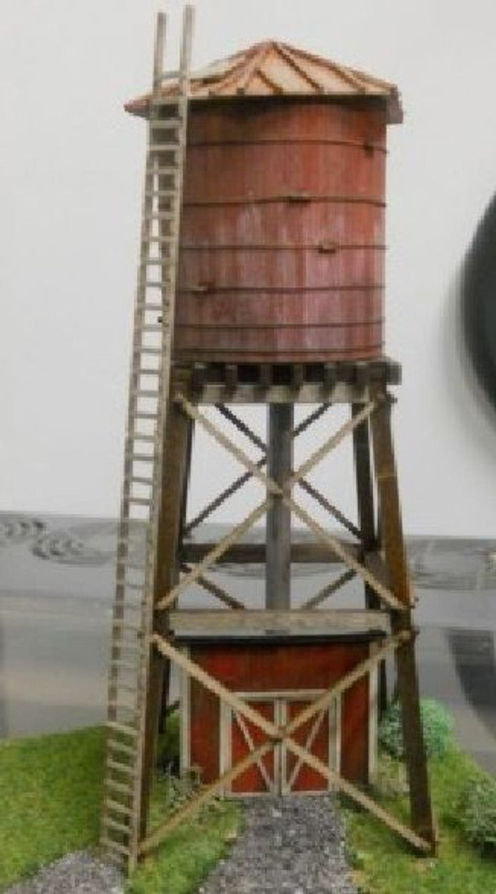 RS Laser Kits 2053-B HO Madden Corner Water Tower Building Kit
