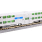 Kato 106-8701-S-1 N MP36PH Chicago METRA Gallery B-iLvl Commuter w/ So