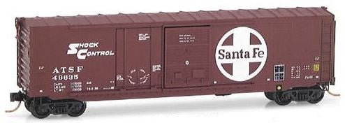 Micro-Trains 07600030 N ATSF 50' Plug & Sliding Door Boxcar #49635 LN/Box