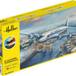 Heller 56315 1:72 DC6 Super Cloudmaster AF Starter Kit