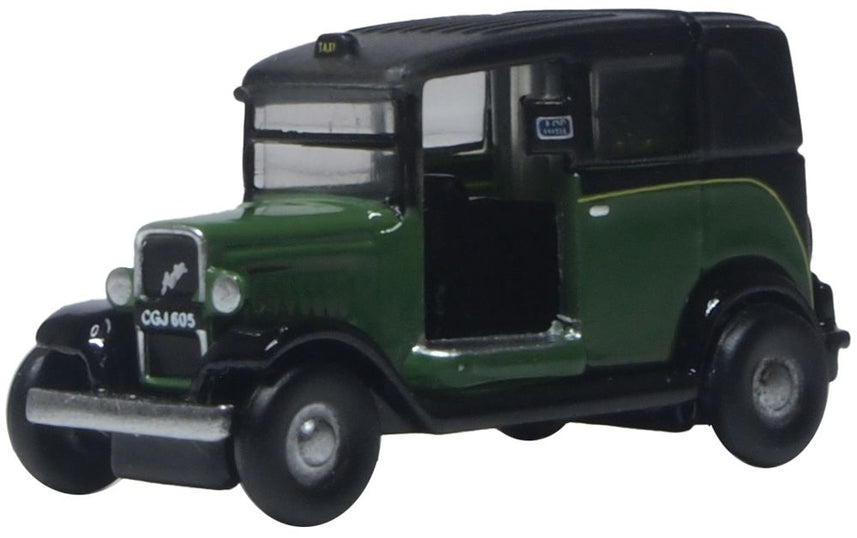 Oxford Diecast NAT005 1:148 Green Austin Low Loader Taxi