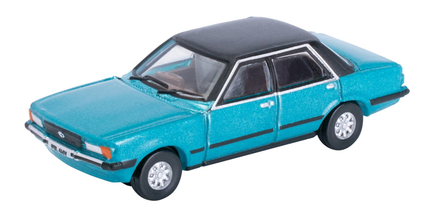 Oxford Diecast NFC5002 N Assembled Cosmos Blue 1979 Ford Cortina Mark V Car