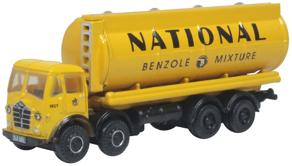 Oxford Diecast NFG015 1:148 National Benzole Foden FG Cylindrical Tanker