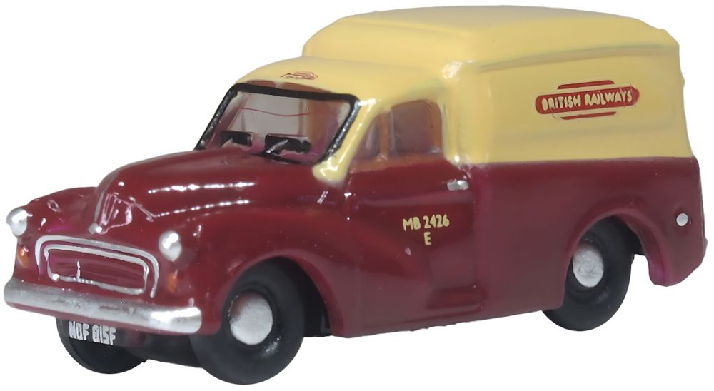 Oxford Diecast NMM059 1:148 British Railways Morris 1000 Car