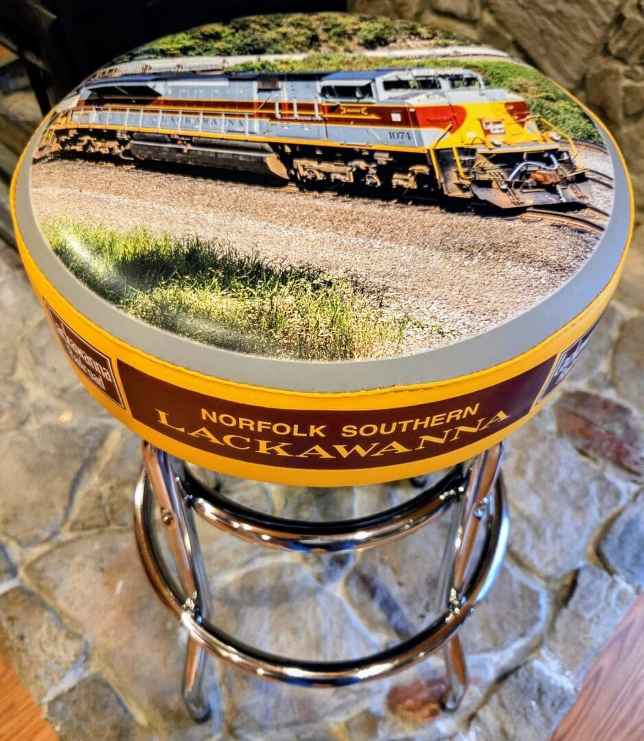 RMBD R-047-80 Norfolk Southern-Lackawanna Heritage #1074 Bar Stool