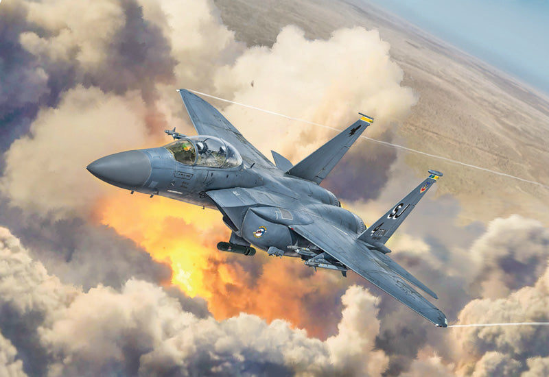 Italeri 90166 1:72 F-15E Strike Eagle Fighter Aircraft Plastic Model Kit