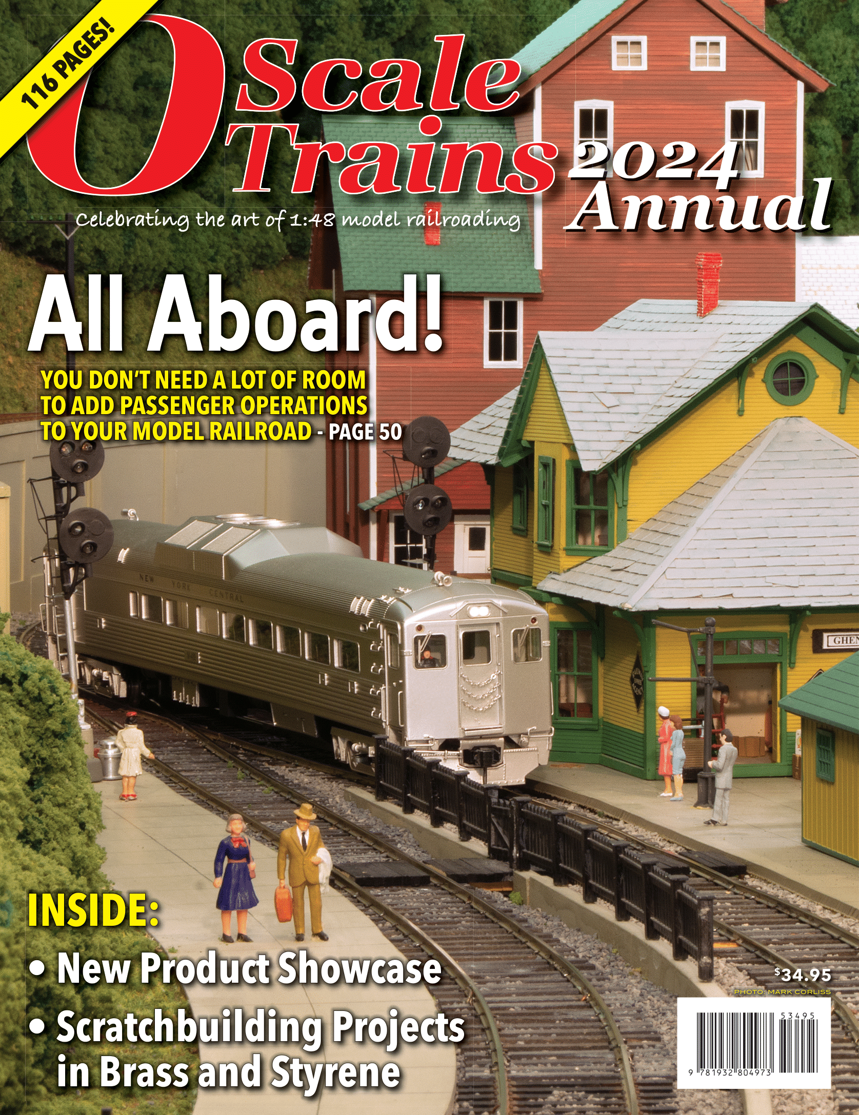 White River Productions OSTA24 O Scale Trains Annual 2024 Softcover Book