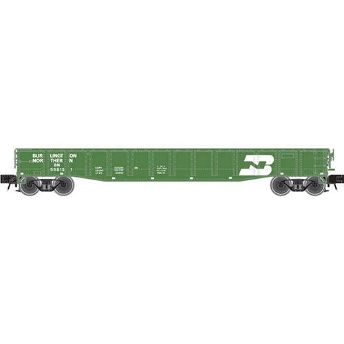 Atlas 2002100 O Burlington Northern 3-Rail 52'6" Gondola #558189/558220