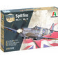 Italeri 1482 1:72 Spitfire Mk.V/Mk.IX Aces Fighter Aircraft Plastic Model Kit