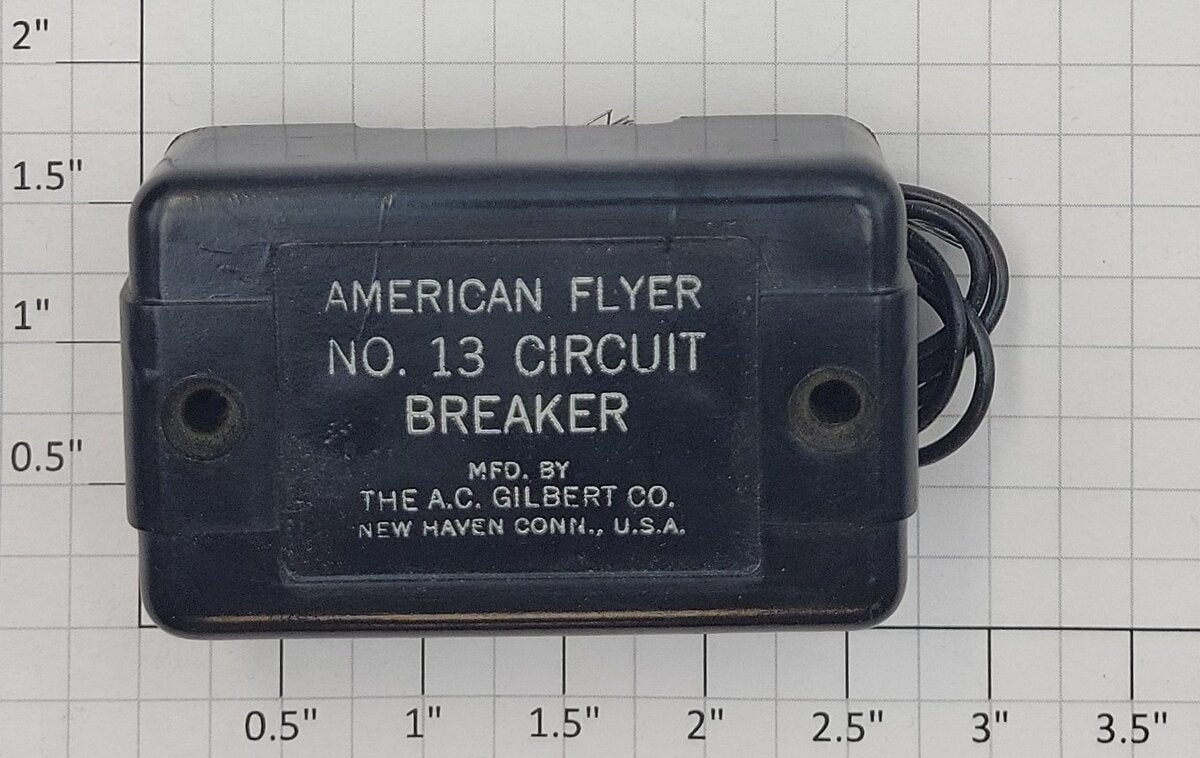 American Flyer No. 13 S Gauge Circuit Breaker