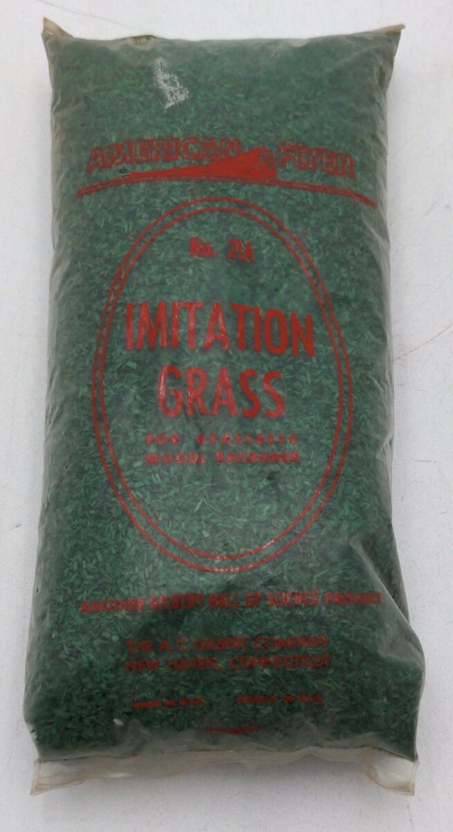 American Flyer 21A Vintage S Imitation Green Grass