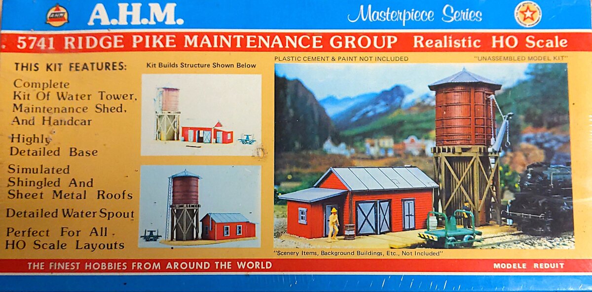 AHM 5741 HO Ridge Pike Maintenance Group Building Kit