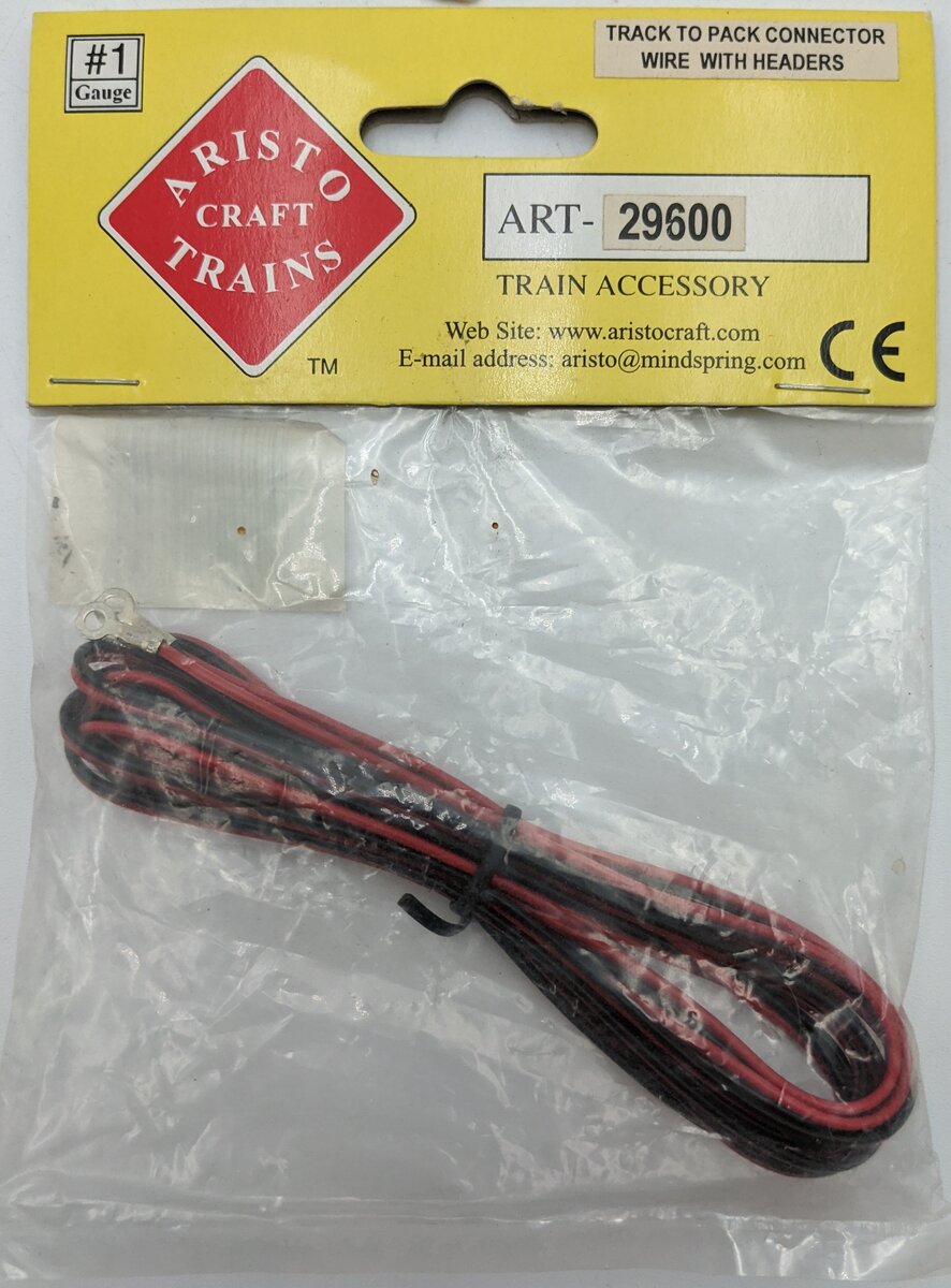 Aristo-Craft 29600 G Scale Track To Pack Connection Wire With Headers