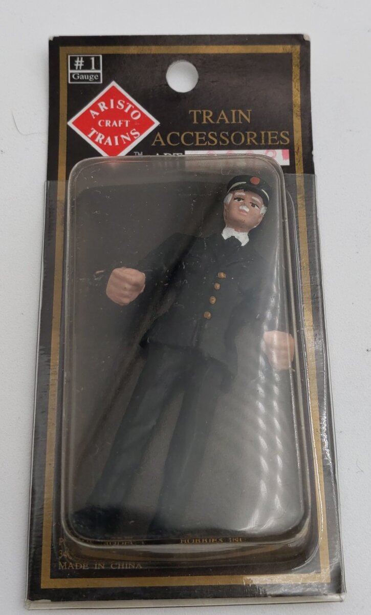 Aristo-Craft 60002 G Scale Conductor Painted Figure
