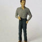 Arttista 1167 O Smoking Man Hand Painted Pewter Figure Colors May Vary