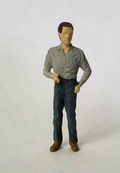 Arttista 1167 O Smoking Man Hand Painted Pewter Figure Colors May Vary