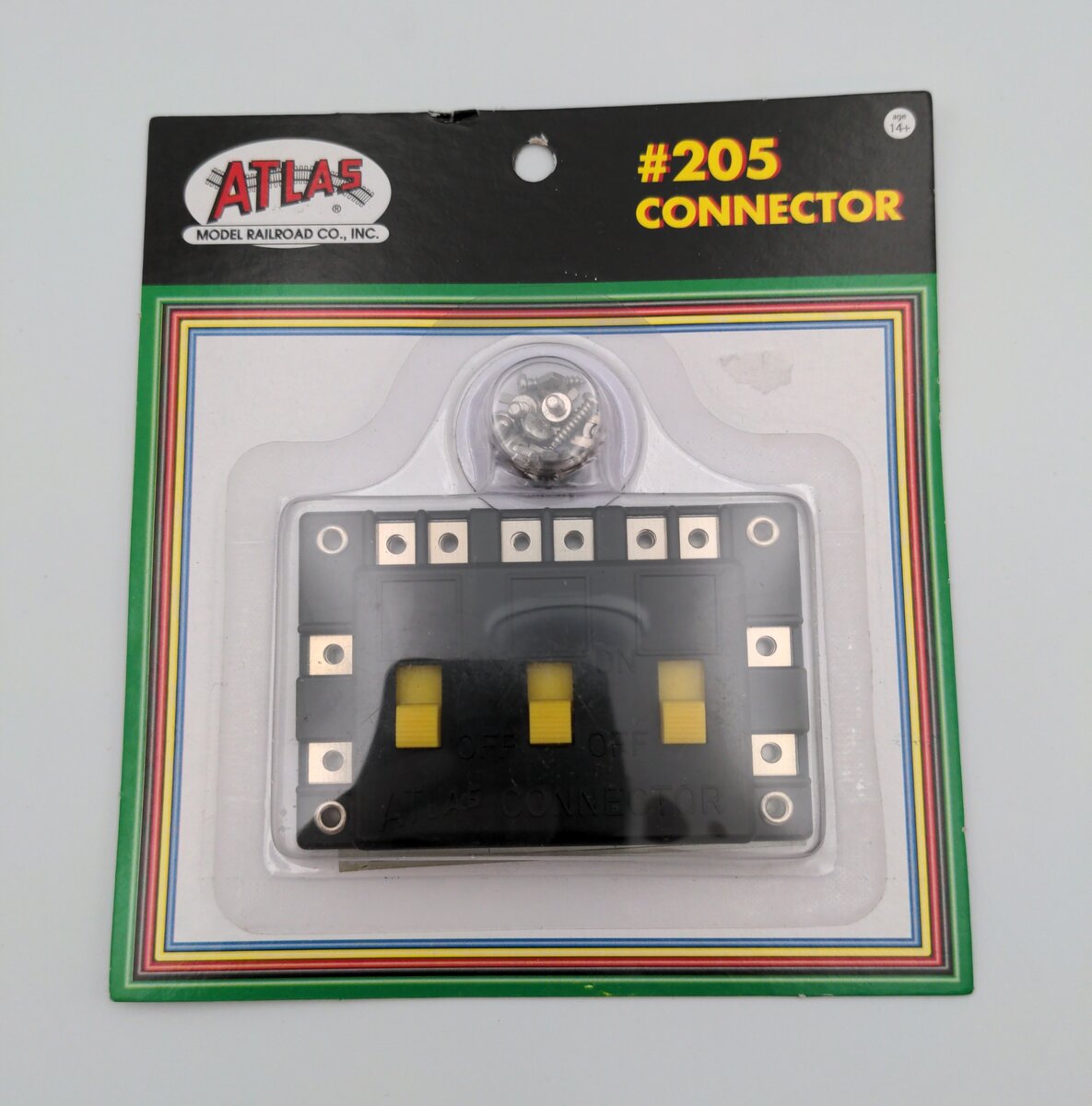 Atlas 0205 HO Scale Connector 3 Single Pole Switches Custom-Line