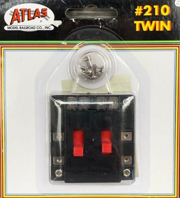 Atlas 0210 HO Scale Custom Line Twin Switch