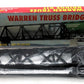 Atlas 0883 HO Scale Code 100 Nickel Silver "Warren" Truss Bridge Kit