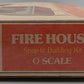 Bachmann 1956 O Scale Plasticville Firehouse Classic Building Kit