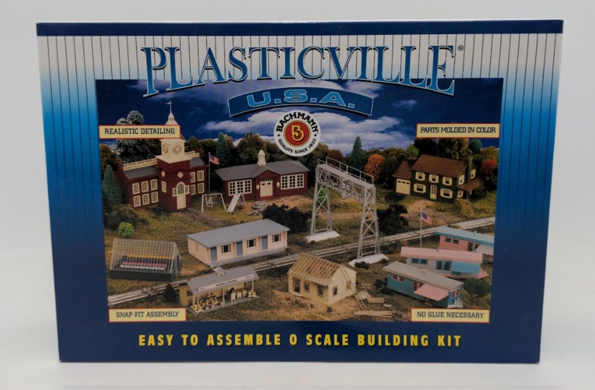 Bachmann 45615 O Scale Plasticville Greenhouse With Flowers Kit
