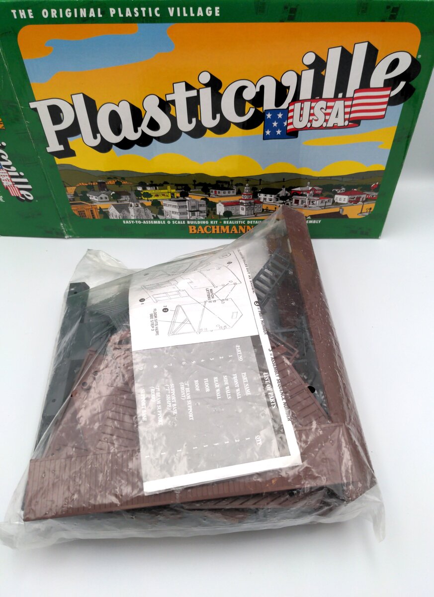 Bachmann 45979 O Scale Plasticville Coaling Tower Building Kit