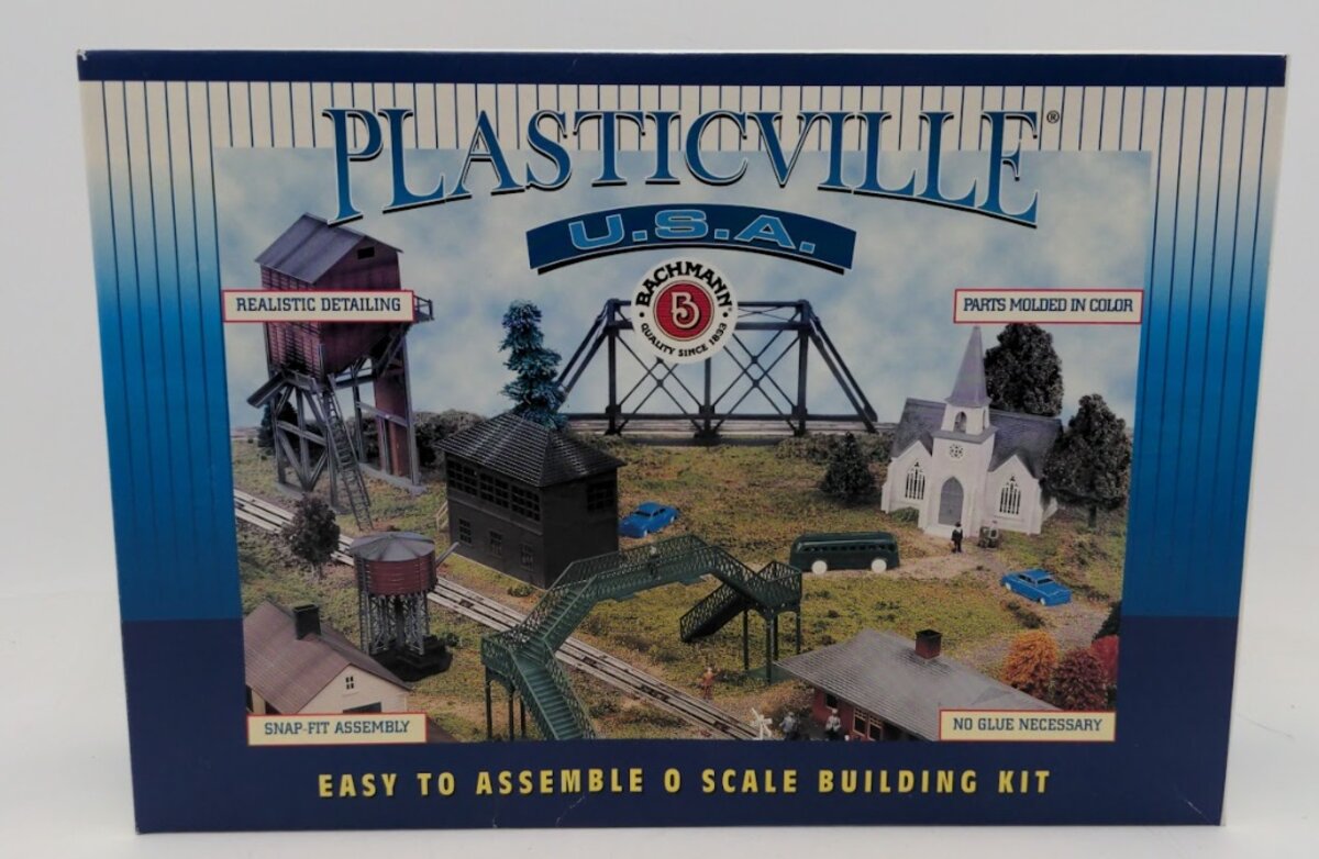 Bachmann 45981 O Scale Plasticville Cathedral Building Kit