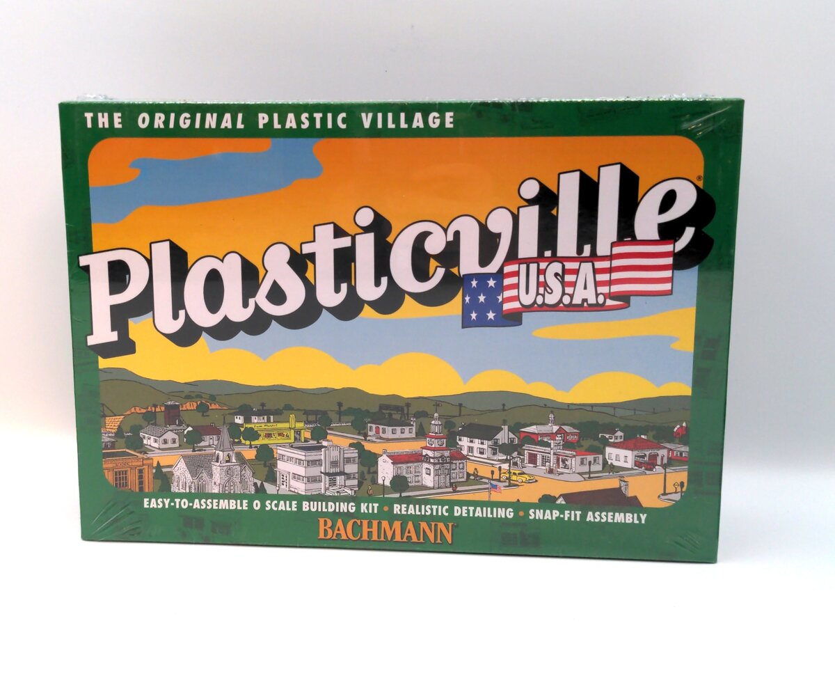 Bachmann 45984 O Plasticville Rustic Fence Classic Building Kit