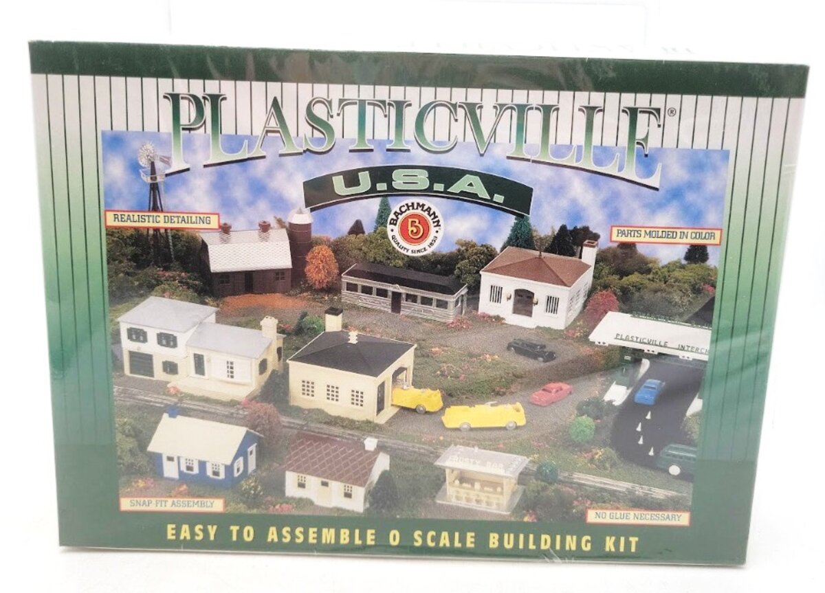 Bachmann 49002 O Scale Plasticville Autumn Shade Trees Kit (Box of 3)