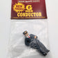 Bachmann 92311 G Scale Man Conductor Figure Painted Plastic Figure